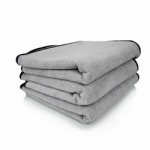 ULTRA PLUSH MICRO COTTON MICROFIBER TOWEL GRAY 